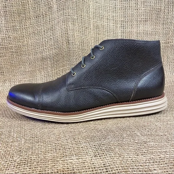 🛑SOLD🛑Cole Haan Boot Chukka Oxford Ankle brown Grand.os casual dress  11.5 M - Picture 3 of 11